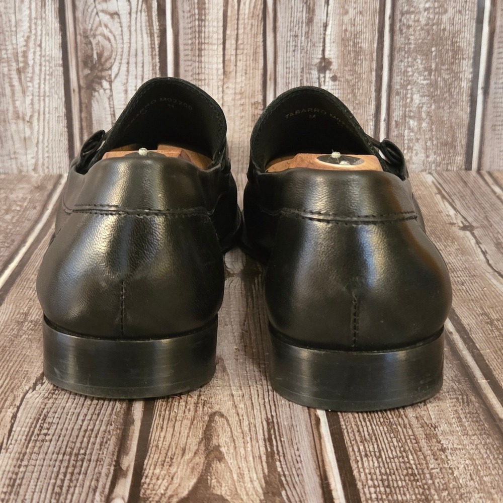Sz 11 M Mens Bruno Magli Tabarro Mens Black Leather Loafers Dress Shoes EUC! - Picture 4 of 9